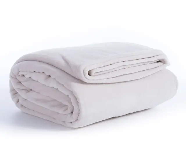 Κουβέρτα Μονή Fleece 160x220 Nef-Nef Homeware Cosy ECRU 2