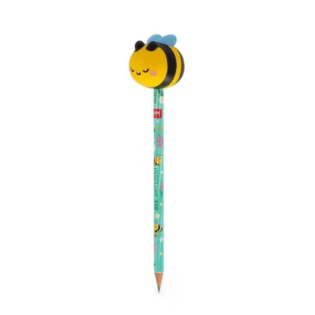 Legami Μολύβι anti-stress / Pencil with Squishy topper: Squeezies (3 σχέδια) Bee