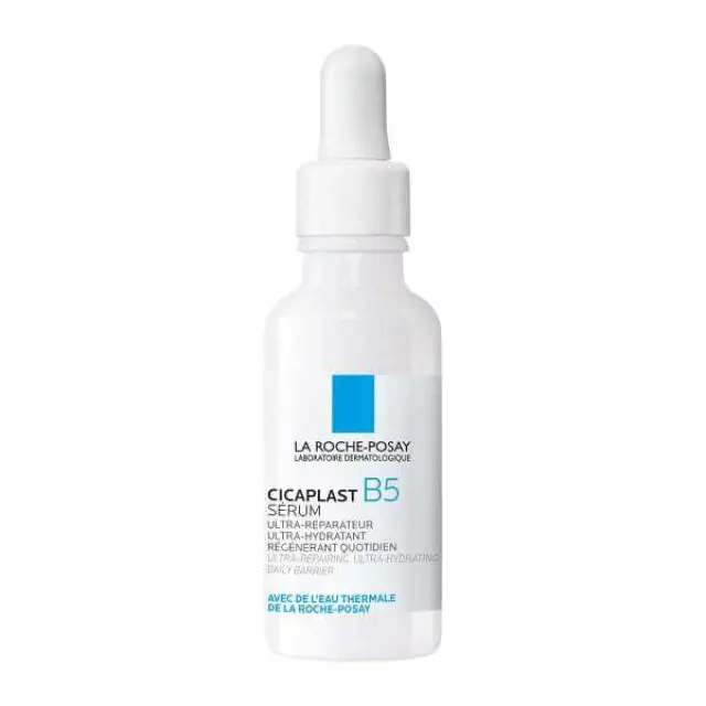 La Roche Posay Cicaplast B5 Serum Ενυδατικός Ορός Προσώπου για Επανόρθωση, Ενυδάτωση και Καθημερινή Προστασία, 30ml