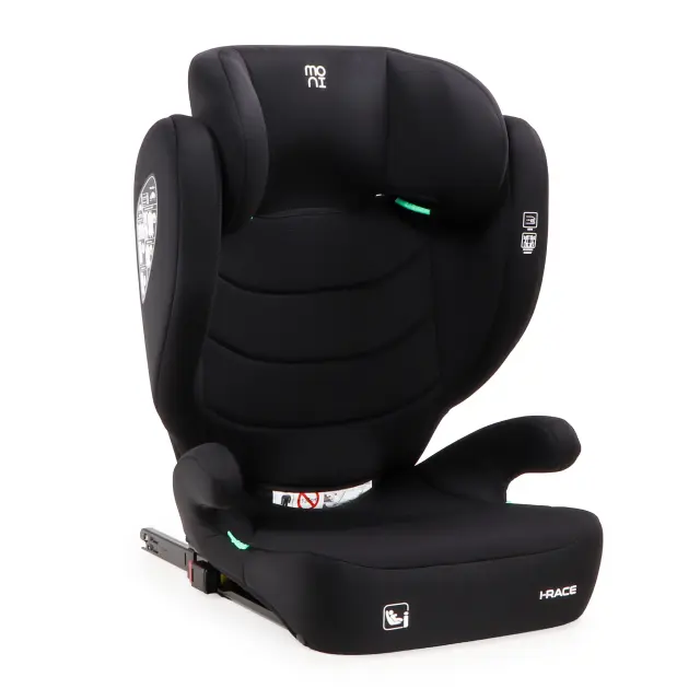 Moni i-Race Κάθισμα Αυτοκινήτου i-Size 100-150cm ISOFIX Cosmo Black