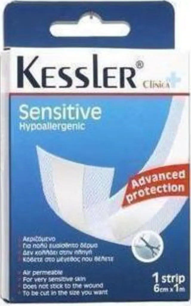 Kessler Sensitive Hypoallergenic 6cm x 1m 1τμχ
