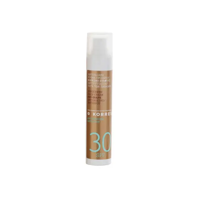 ΚΟΡΡΕΣ Antispot SPF 30 - Αντηλιακή Κρέμα Προσώπου Κόκκινο Σταφύλι 50ml