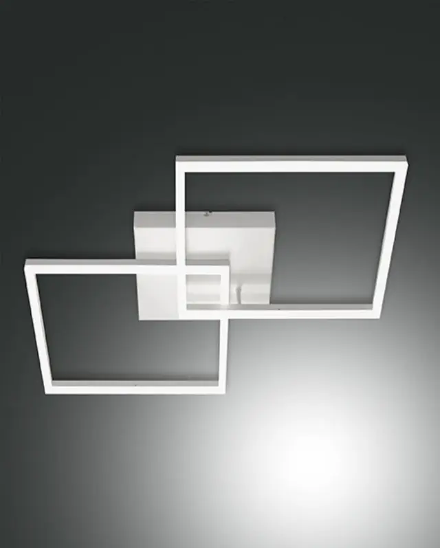 Bard 3394-65/66 φωτιστικό οροφής 65x65 Άσπρο Θερμό λευκό