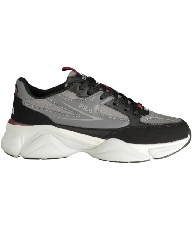 Fila - Γυναικεία Sneakers Recade Teens FFT0157-83346 Μαύρο/Γκρι