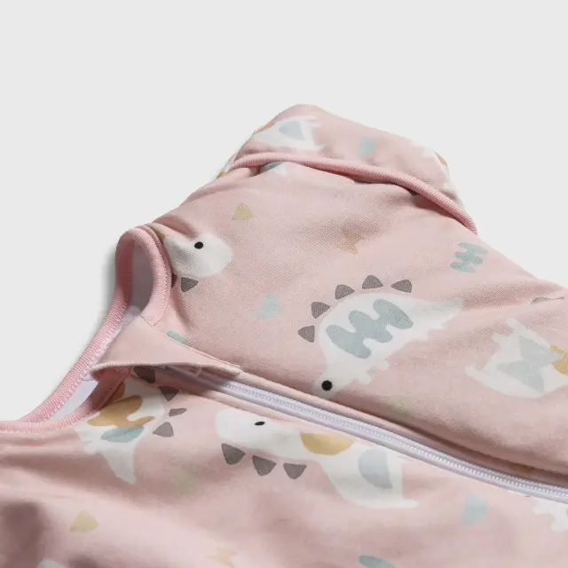 Tender Swaddle Arms Up Υπνόσακος Μετάβασης Χειμερινός 2.5 Tog Dino Pink 3