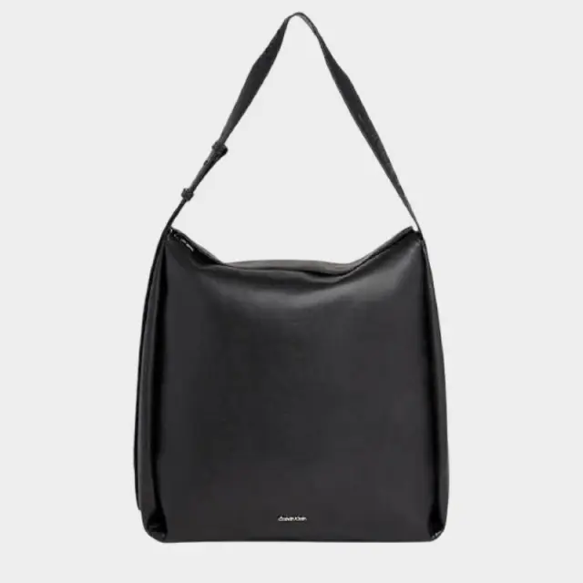 Calvin Klein - Γυναικεία Τσάντα Ώμου Gracie Shopper K60K611365-BEH Μαύρο 2