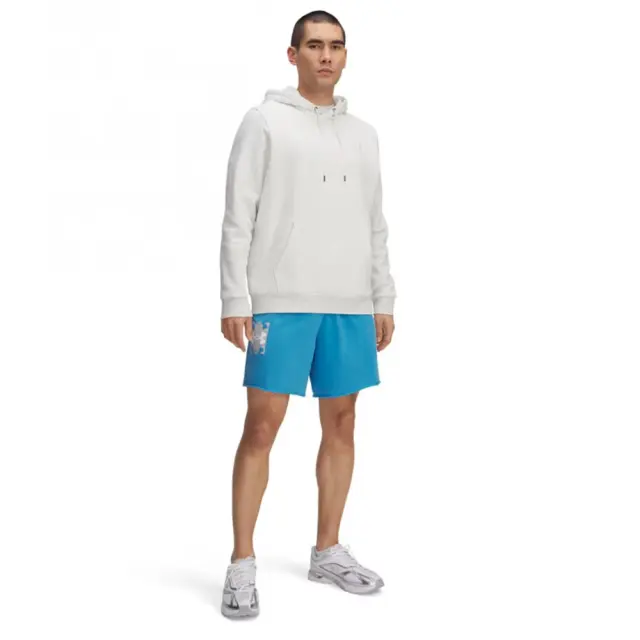 Under Armour Rival Terry Logo 8in Short (1390147-452) - Σιέλ 2