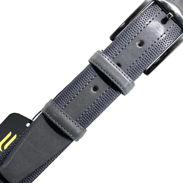 Γκρι Ζώνη P.U. Leather με Γαζί 3,5 cm - 110cm 3