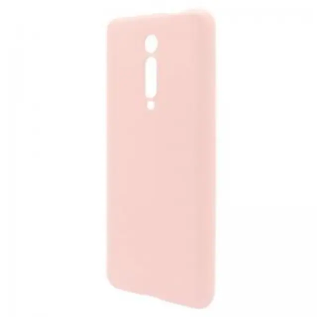 Θήκη Liquid Silicon inos Xiaomi Mi 9T/ Mi 9T Pro L-Cover Σομόν N53994 2