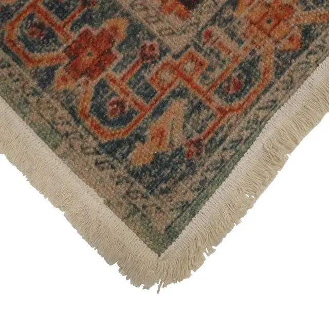 Χαλί Vintage Πολύχρωμο Βαμβακερό 80x150cm 3