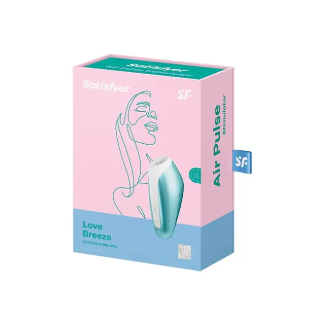 Satisfyer Love Breeze Air Pulse Clitoral Stimulator Αναρροφητής Αιδοίου με Δόνηση Blue