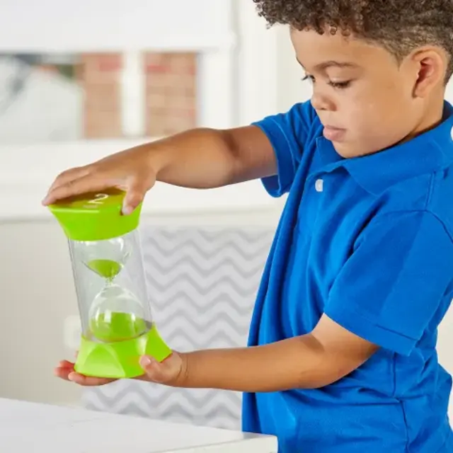hand2mind Κλεψύδρα Jumbo Sand Timer – 2 Λεπτά 93067 2