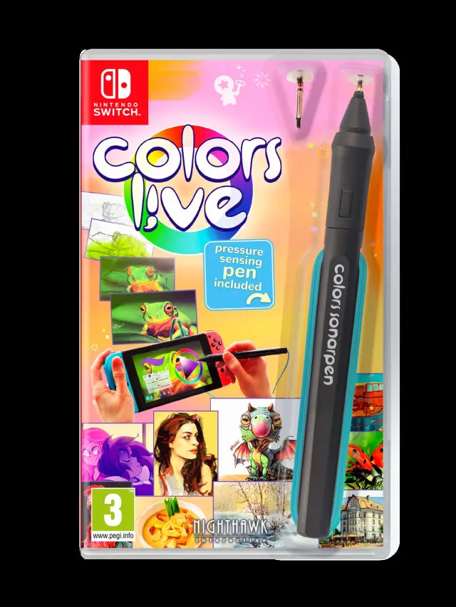 Nintendo Switch Colors Live (With Pen)