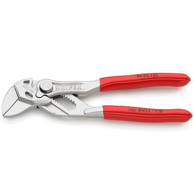 Knipex 8603400 - Γκαζοτανάλια κλειδί επινικελωμένη με ψιλή μόνωση Νο400mm