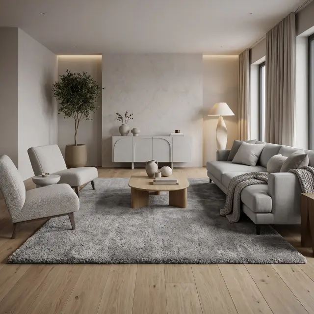 Beauty Home Χαλί Flame Art 9667 133x190 Γκρι 2