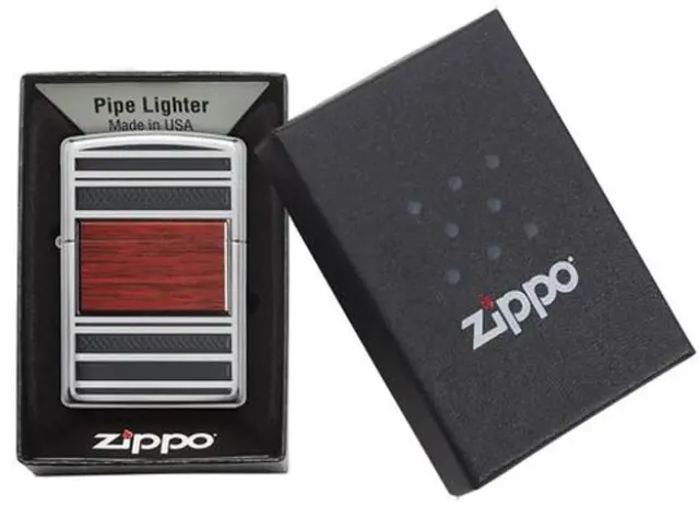 ZIPPO Αναπτήρας - Pipe Lighter Steel & Wood (28676) 3