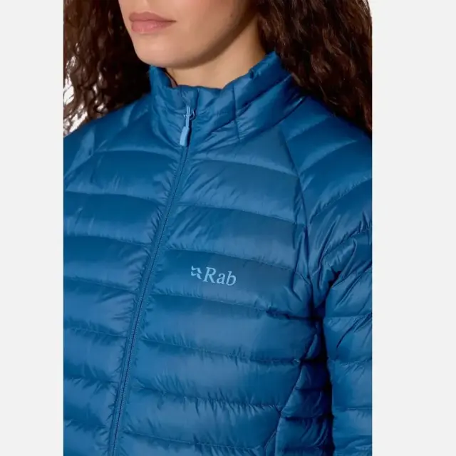 Rab Microlight Alpine Down Hoody Γυναικείο Πουπουλένιο Μπουφάν Black - Small 3