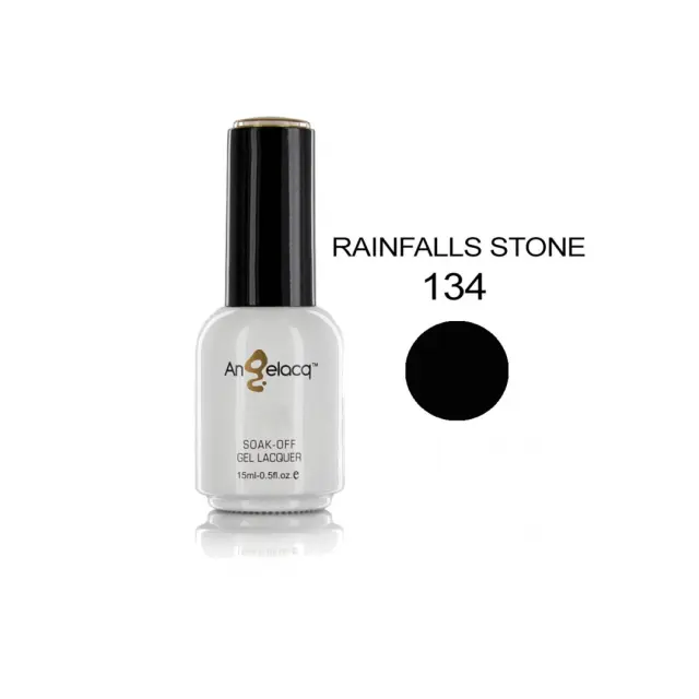 Ημιμόνιμο επαγγελματικό βερνίκι ANGELACQ 15ML - 0.5FL.OZ 134 Rainfalls Stone