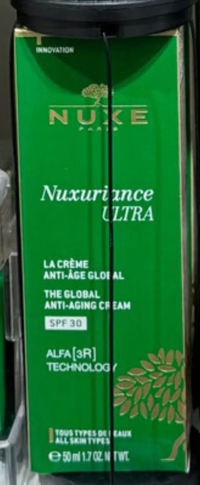 NUXE Nuxuriance Ultra The Global Anti-Aging Cream SPF30 Αντιγηραντική Κρέμα Προσώπου με Αντηλιακή Προστασία, 50ml