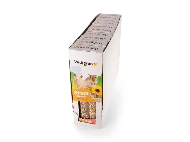 Vadigran Stixx Hamster & Gerbil Seeds Στικς με Σπόρους για Χάμστερ & Τζέρμπιλ 2τμχ 140gr 2