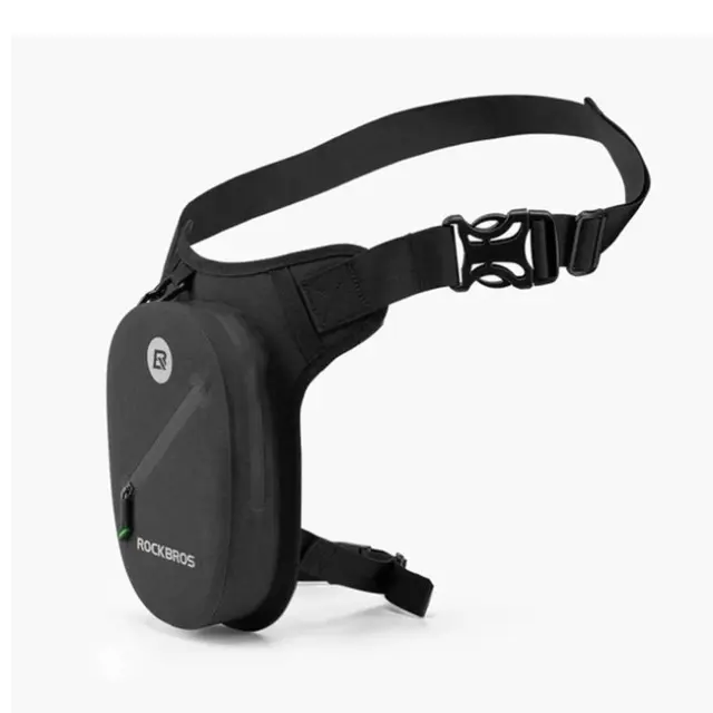 Rockbros AS-081 Motorcycle Thigh or Hip Bag 1L Black 2