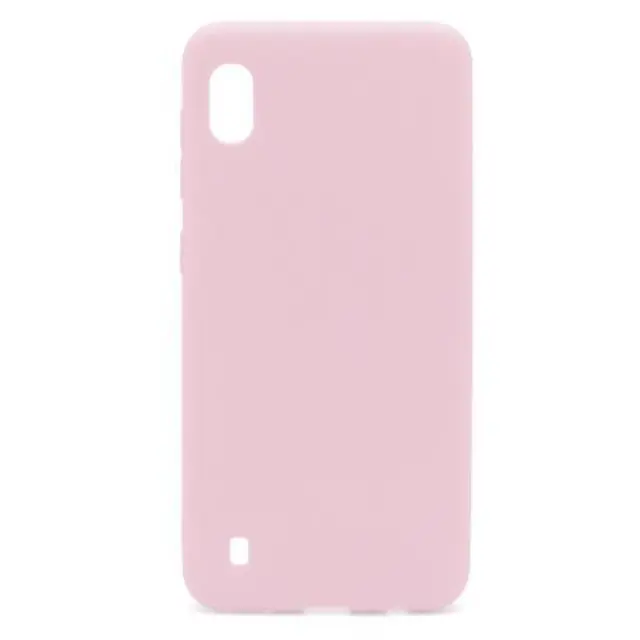 Θήκη Soft TPU inos Samsung Galaxy A10 S-Cover Dusty Ροζ N50012