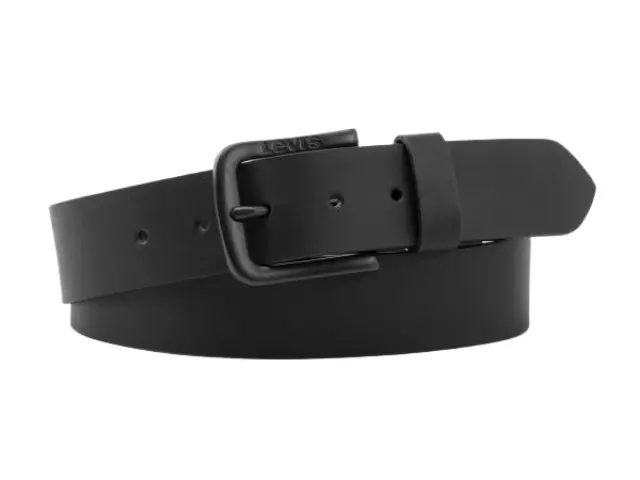 Levi's Seine Metal Belt ανδρική δερμάτινη ζώνη 380190153-1