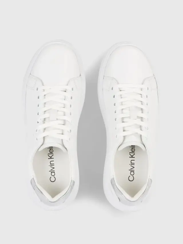 Calvin Klein - Γυναικεία Sneakers HW0HW02005-0K6 Λευκό 3