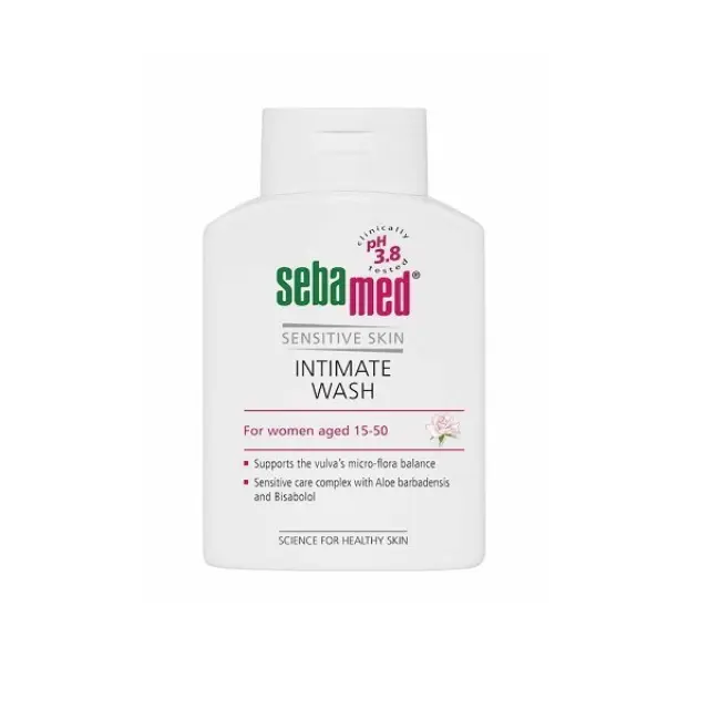 Sebamed Sensitive Skin Intimate Wash For Women Aged 15-50 Καθαριστικό Ευαίσθητης Περιοχής, 200ml