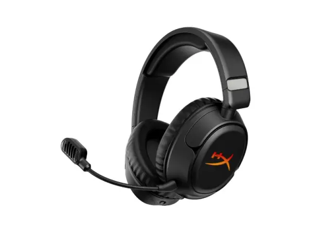 HP HyperX Cloud Flight 2 Wireless Over Ear Gaming Headset Black (B5VC4AA)