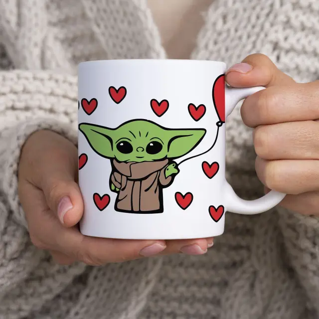 Κούπα YODA η κούπα είναι με συσκευασία δώρου (300) 3