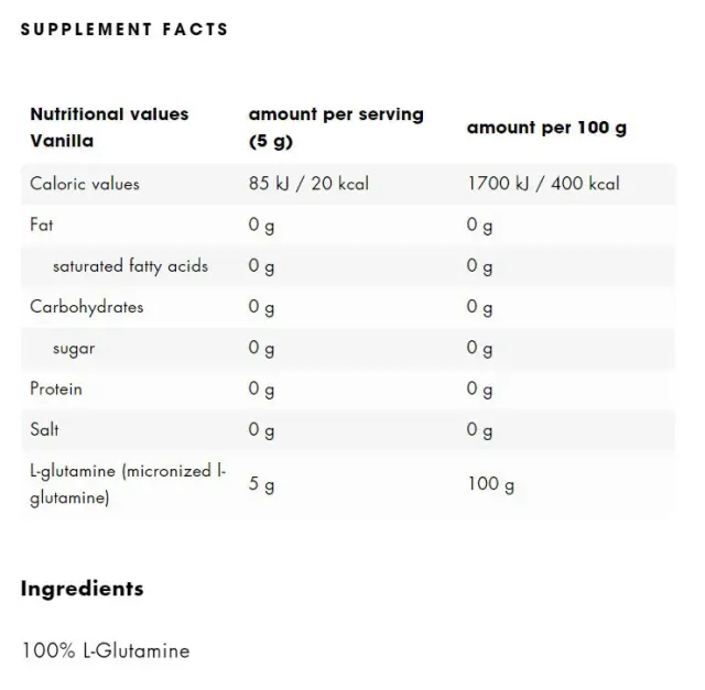 ESN Ultrapure L-Glutamine 2