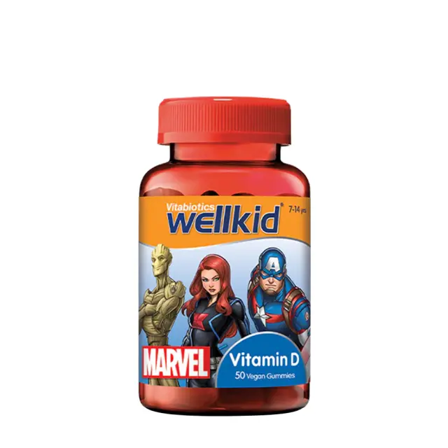 Vitabiotics Wellkid Marvel Vitamin D Gummies