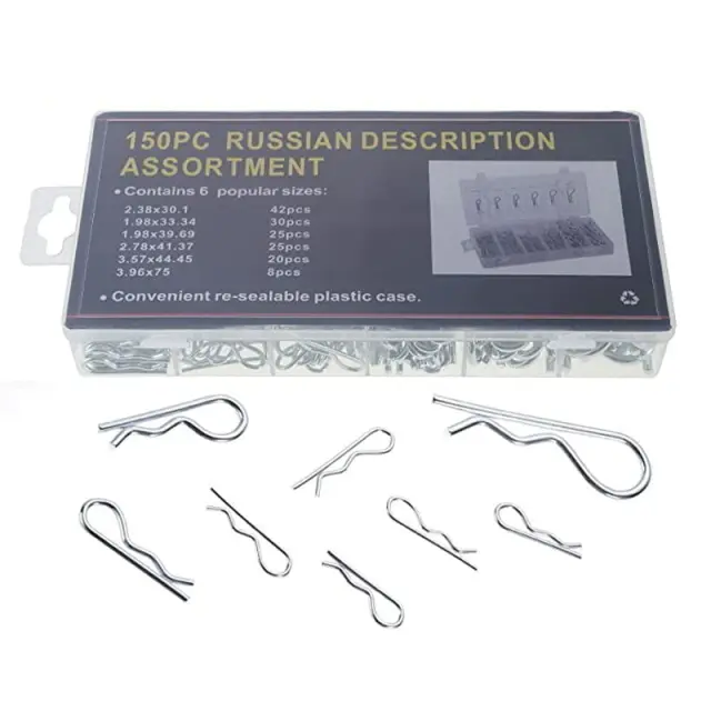 Καρφίτσες Πολλαπλών Χρήσεων 150τμχ - Russian Description Assortment Z692915