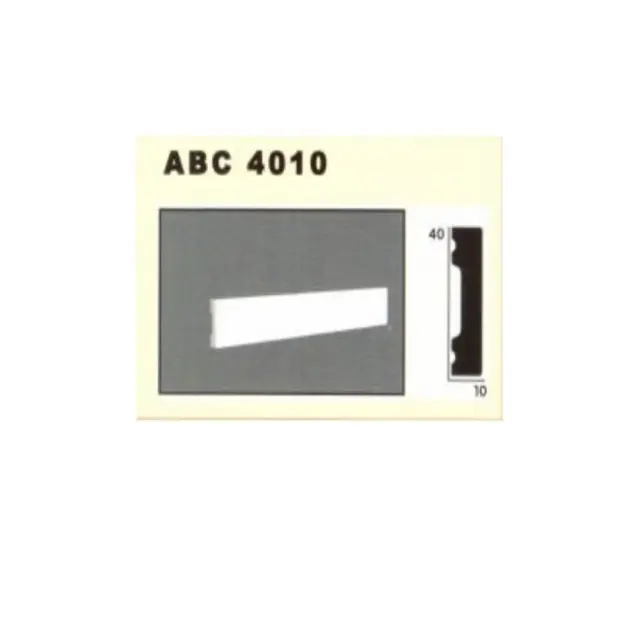 Decolux Επιτοίχιο διακοσμητικό Προφίλ 10x40mm / ABC 4010 2