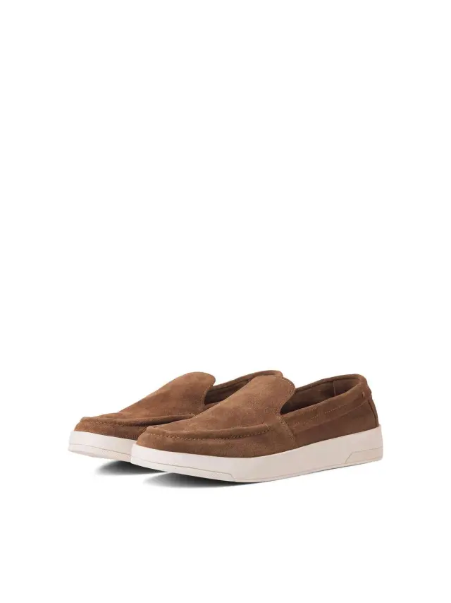 JFWMACCARTNEY SUEDE LOAFER SN Cognac 2