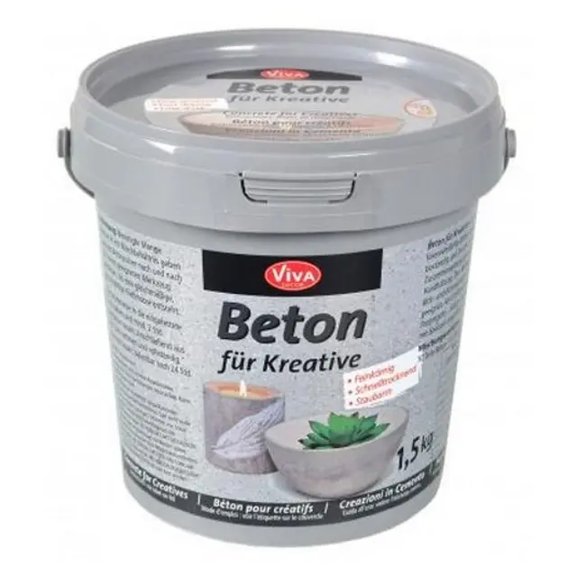 Τσιμέντο Πάστα Concrete 1,5 Kg, Viva Décor