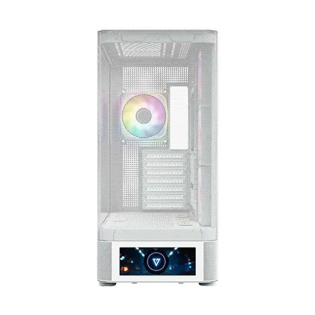 Modecom PC Case Volcano AQ500 ARGB Midi Tower White (MC-A-AQ500-4FA-W) 3