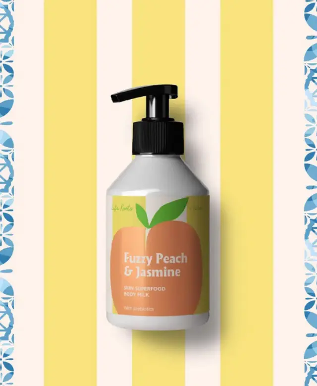 Life Roots | Fuzzy Peach & Jasmine Skin Superfood Body Milk | 250ml 2