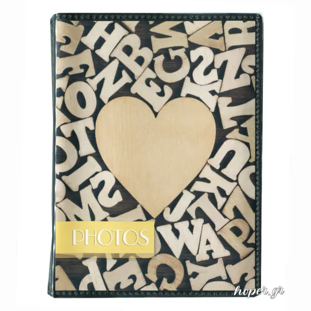 Άλμπουμ pocket με θήκες για 40 φωτογραφίες 10X15 love and hearts 02 (MC4640)