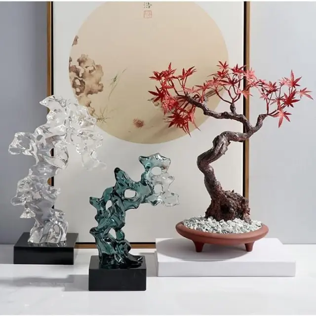 Γυάλινο Διακοσμητικό Γλυπτό - Glass Sculpture Decor 0107005 3