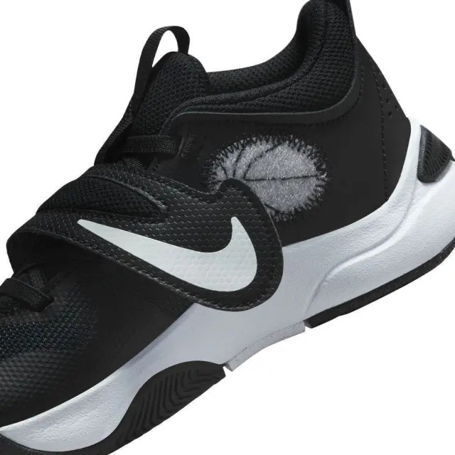 Nike Team Hustle D 11 (PSV) (DV8994-002) - Λευκό-Μαύρο 2