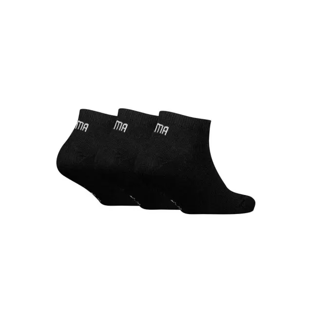 Puma Kids Plain 3 Pair Sneaker Dobotex Socks Μαύρο 701231273-200 (Puma) 2