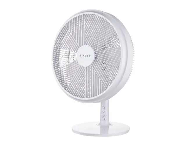 Ανεμιστήρας Επιτραπέζιος Singer 7110/02WH με διάμετρο 40cm, ισχύ 55W και 3 ταχύτητες - White7110/02WH