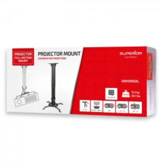 Βάση οροφής 360° για projectors έως 13.5kg. 3