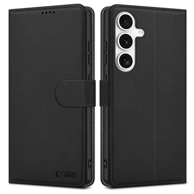 Tech-protect Wallet Galaxy S25+ Plus Black