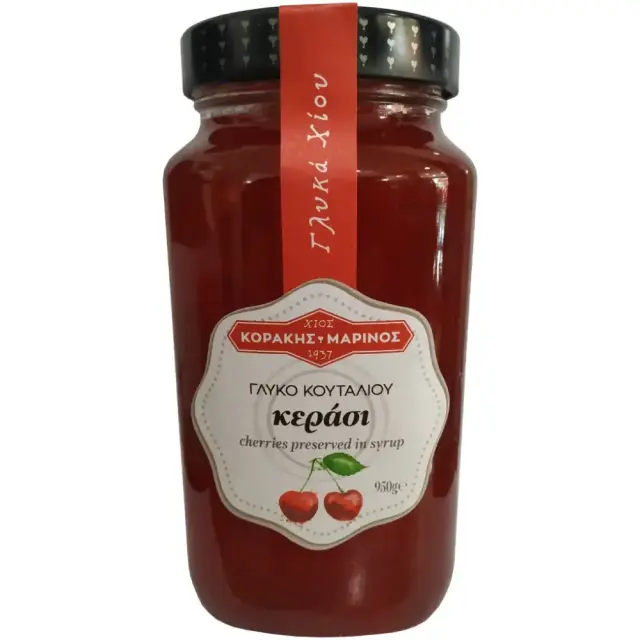 Γλυκό κουταλιού Κεράσι Χίου, Κοράκης-Μαρίνος, 950γρ