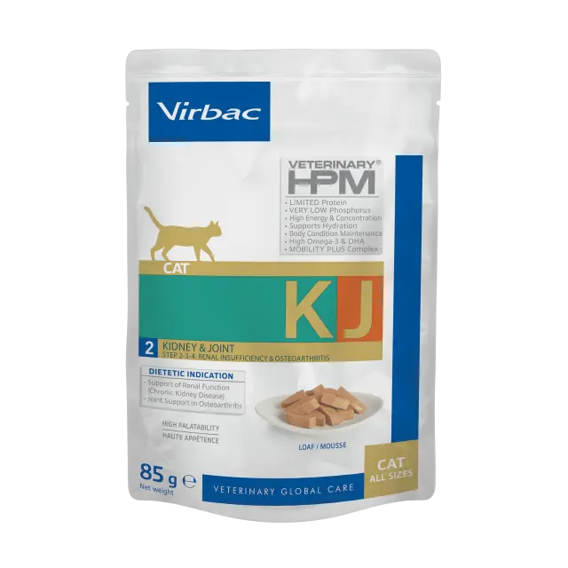 Kidney & Joint Cat Wet Food KJ2 – Chronic Kidney Disease 12x85g 2