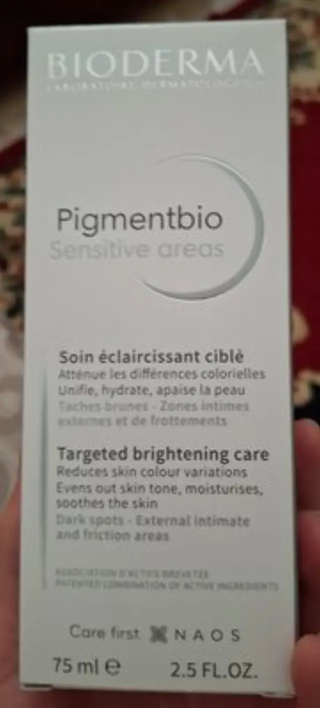 Bioderma Pigmentbio Sensitive Areas Targeted Brightening Care Στοχευμένη Φροντίδα Λεύκανσης για το Σώμα, 75ml