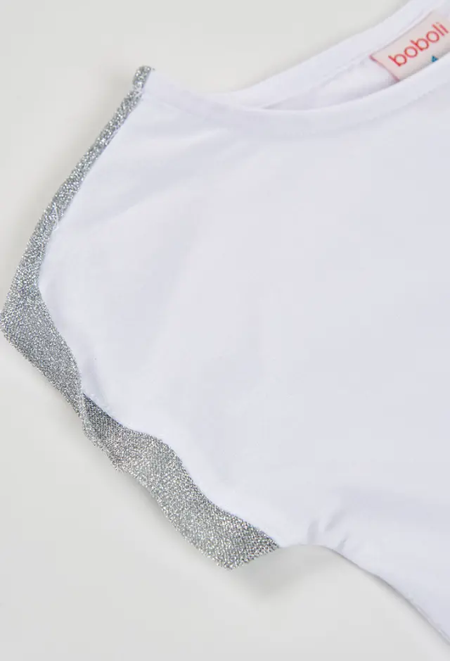 Boboli Stretch πλεκτό t-shirt για κορίτσι 773018-1100 3